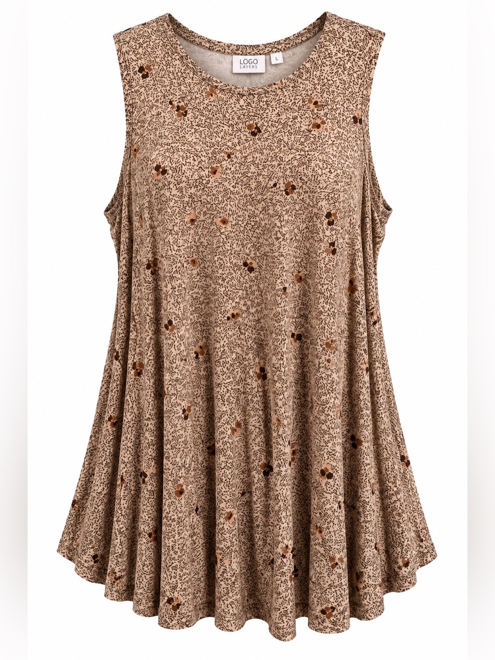 LOGO Layers tunic tank